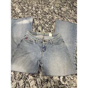 Vintage Mudd Jeans‎ 90s Y2K Flare Leg Denim Jeans Sz 7